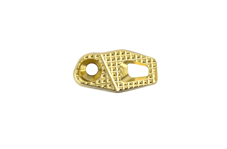 LOK Grips CZ GridLOK Mag Release Button OS Brass