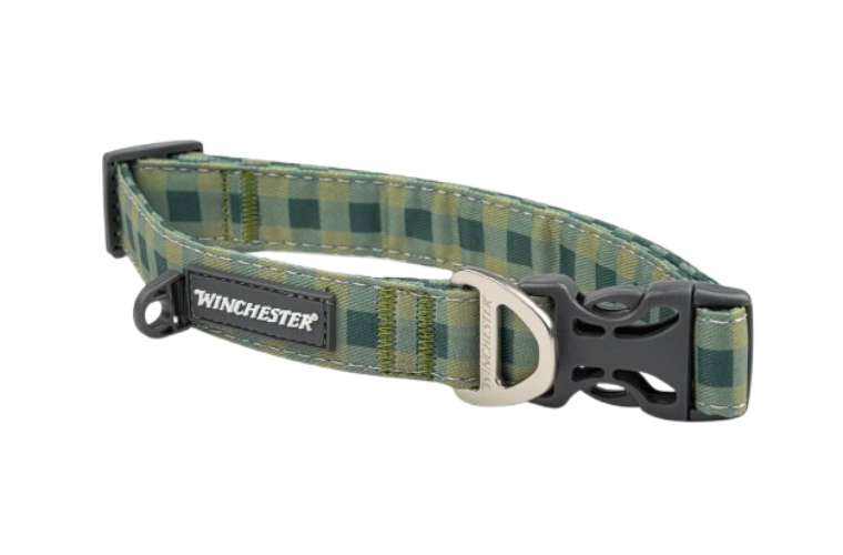 Winchester Designer Dog Collar Buffalo Green Extra Large