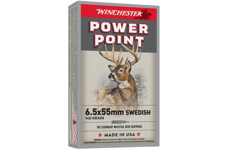 Winchester Power Point 6.5x55 Swedish 140gr SP