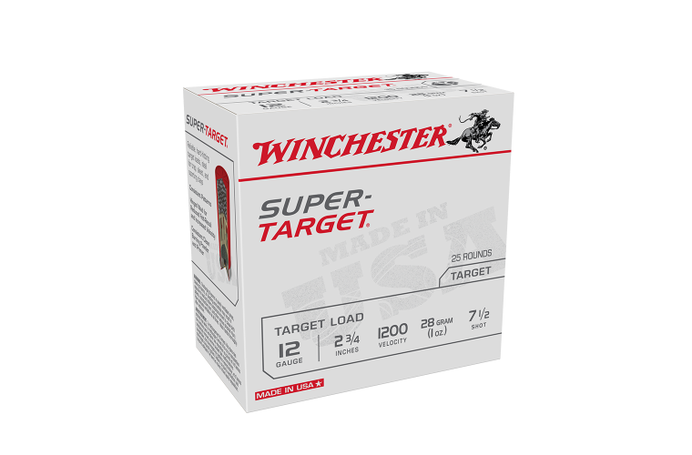 Winchester Super Target 12ga 1200fps 7.5 2-3/4" 28gm