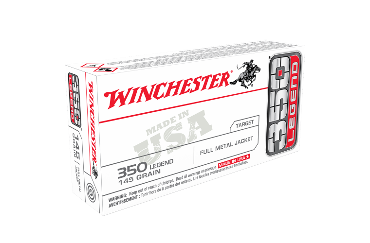 Winchester USA value pack 350 Legend 145gr FMJ