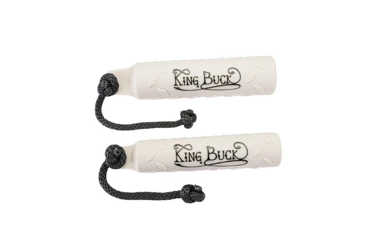 King Buck Floating Training Dummies 2pkt Rubber White