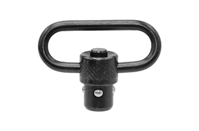 UTG Standard Duty Push Button QD Sling Swivel, 1.25" Loop