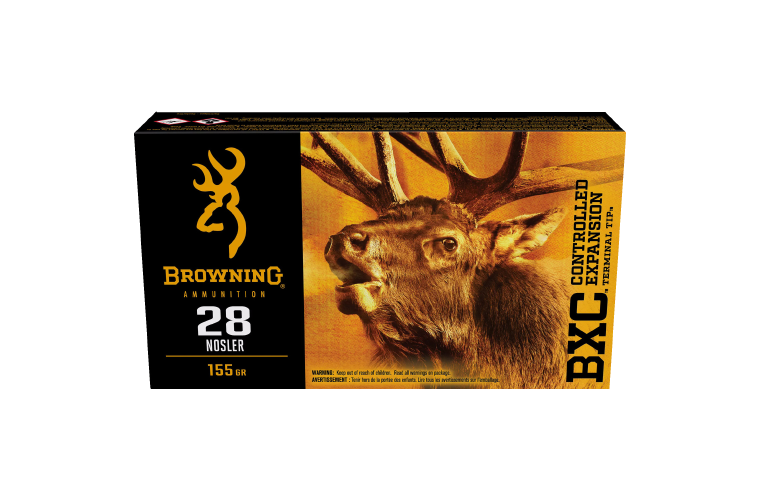 Browning BXC 28 Nosler 155gr CETT