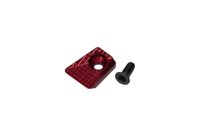 LOK Grips CZ GridLOK Mag Release Button STD Red