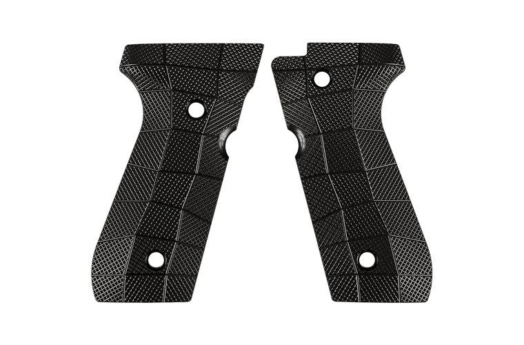 LOK Grips Beretta 92 Thin GridLOK Aluminium Black