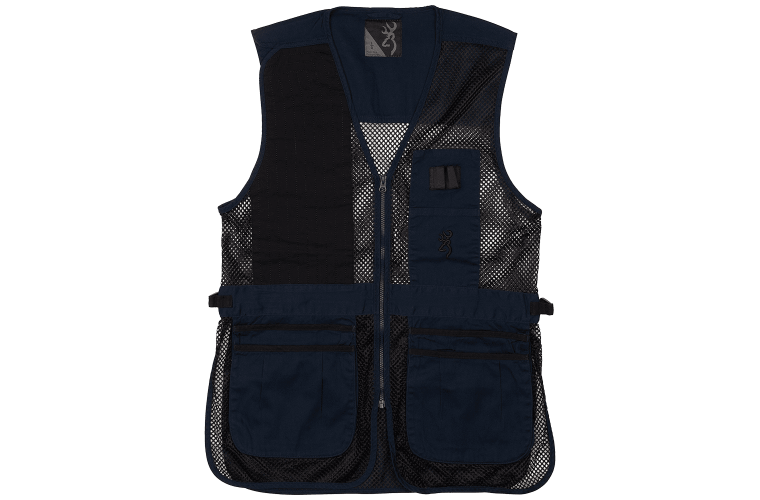 Browning Trapper Creek Vest Navy/Black Small