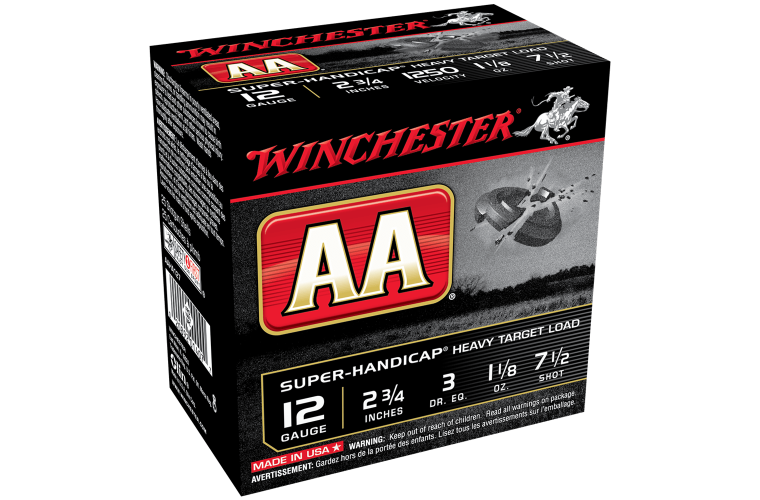 Winchester AA Super Handicap 12G 7.5 2-3/4" 32gm