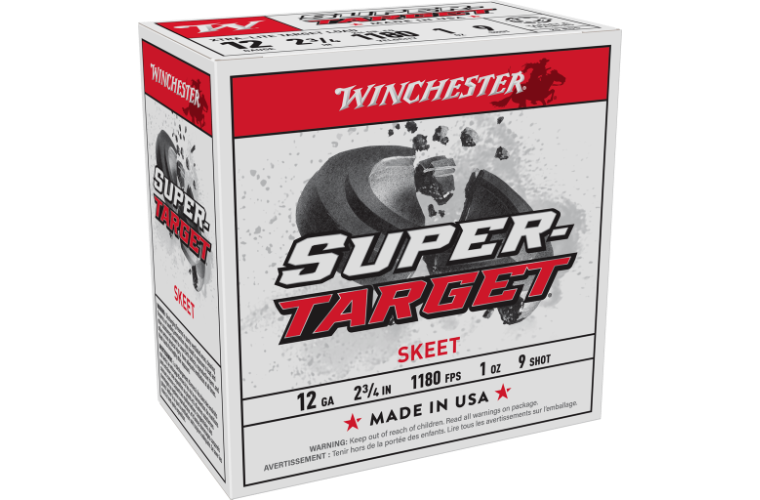 Winchester Super Target 12ga 1180fps 9 2-3/4" 28gm