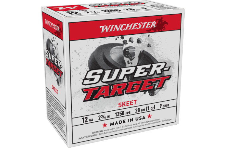 Winchester Super Target 12ga 1250fps 9 2-3/4" 28gm