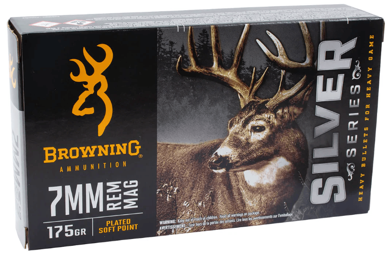 Browning Silver Series 7mm Rem Mag 175gr PSP