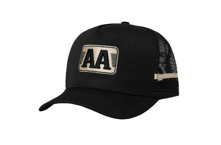 Winchester AA Black and Bone Country Trucker Cap