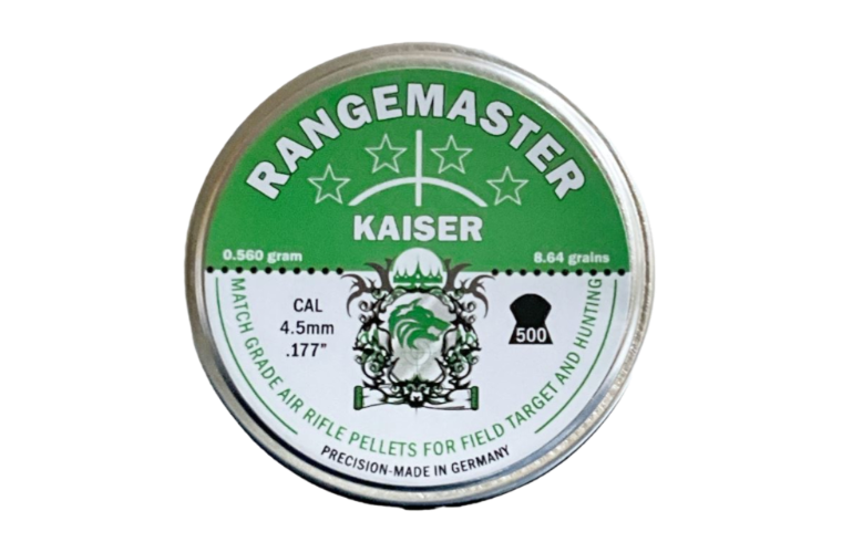 Rangemaster Kaiser 8.64gr 4.5mm  .177 (500 in tin)