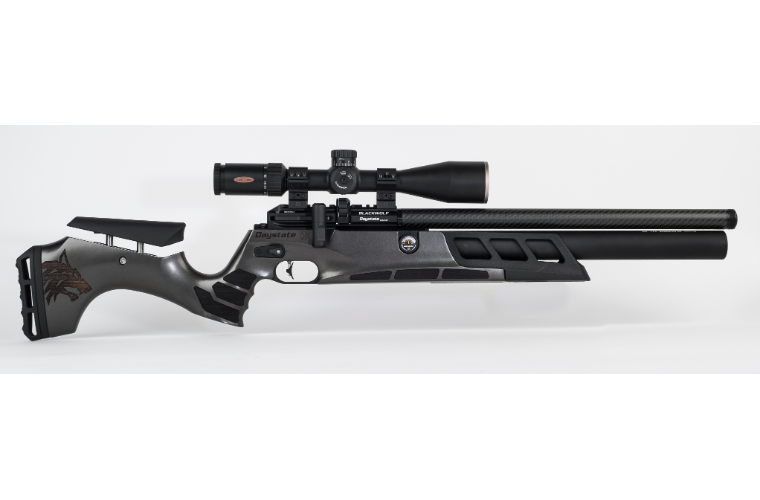Black Wolf .177 Carbon Grey 300cc Cylinder 17" Barrel