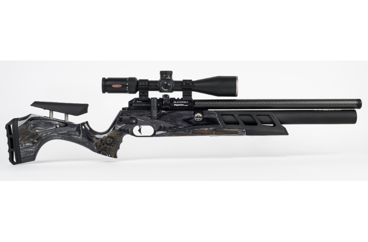 Black Wolf .177 Grey Laminate 300cc Cylinder 17" Barrel