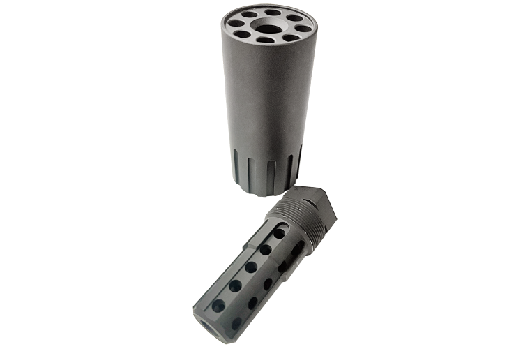 Warwick's Jacketed Muzzle Brake 5/8" x 24tpi