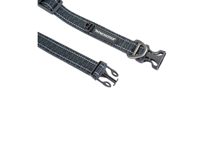 Winchester Ombre Dog Collar Stretch Limo Medium