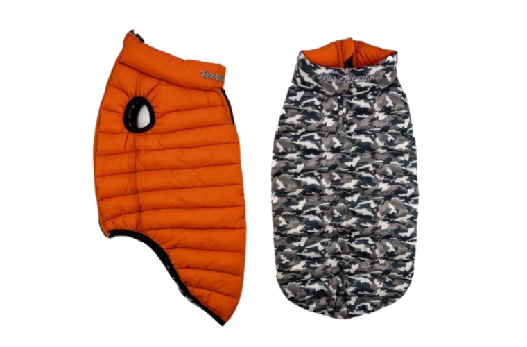 Winchester Premium Reversable Puffy Vest Camo Black XXL