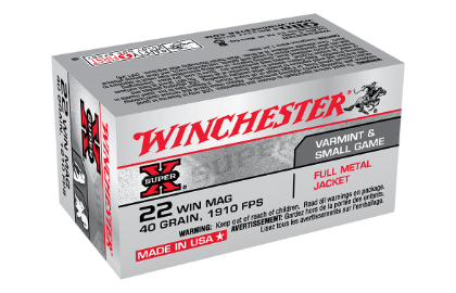  Winchester Super X 22WMR 40gr FMJ