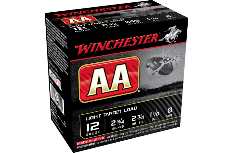 Winchester AA Lite Target 12G 8 2-3/4" 32gm