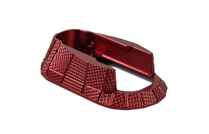  LOK Grips CZ Shadow 2 GridLOK Magwell Red