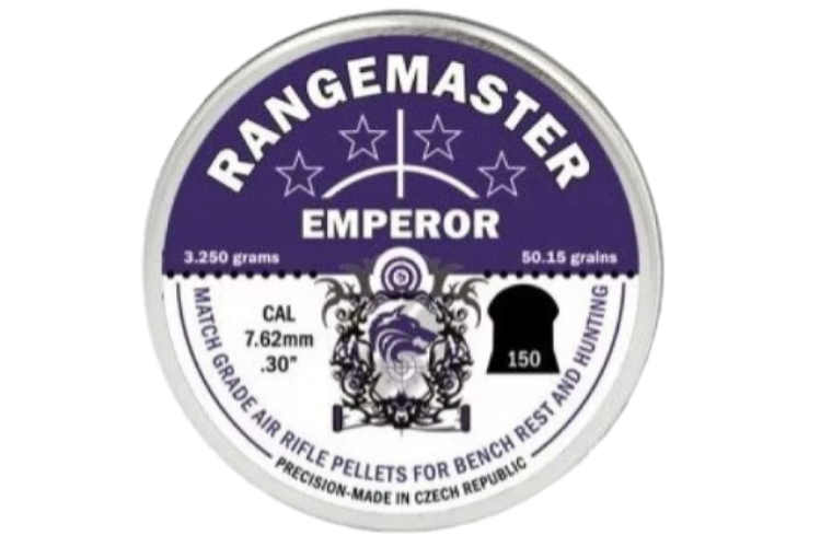 Rangemaster Emperor 50gr 7.62mm .30 (150 per tin)