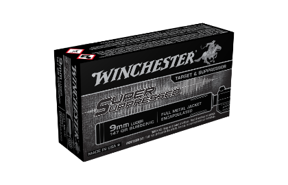  Winchester Super Suppressed 9MM 147gr FMJ