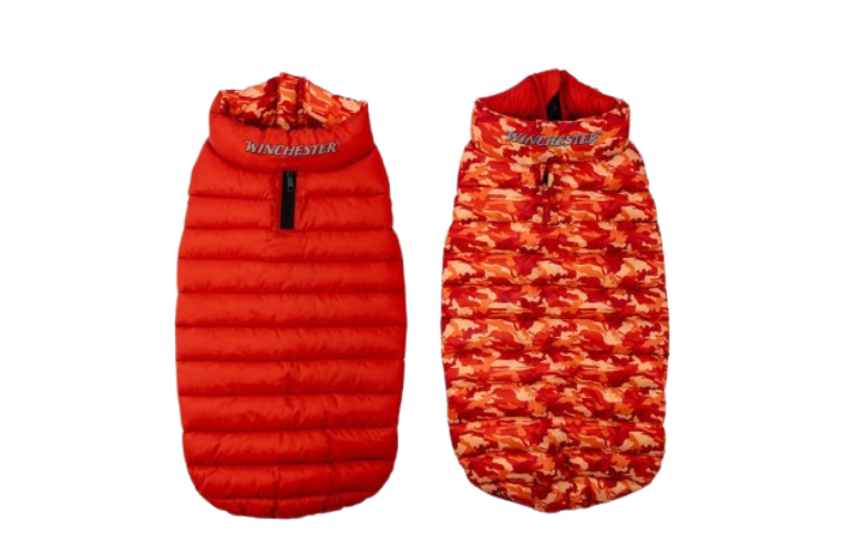 Winchester Premium Reversable Puffy Vest Camo Red XL