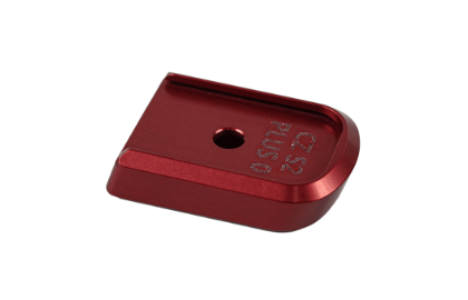  LOK Grips CZ Shadow 2 Mag Base Pads +0 Red