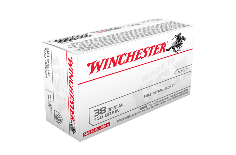 Winchester 38SP 130gr FMJ