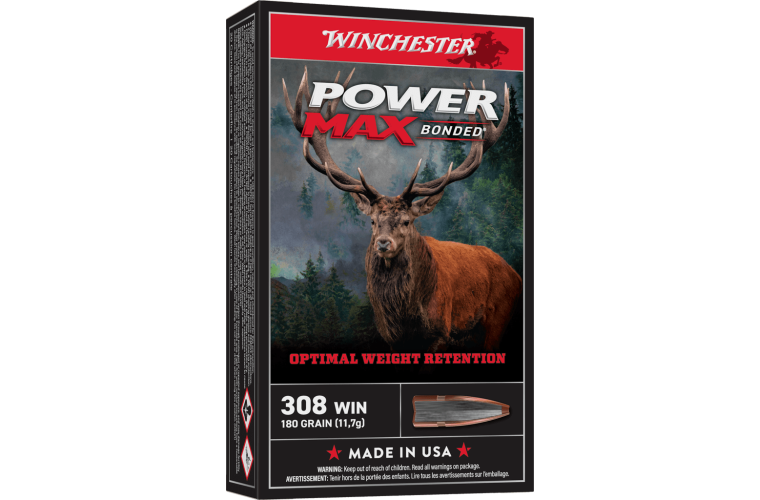 Winchester Power Max Bonded 308Win 180gr PHP