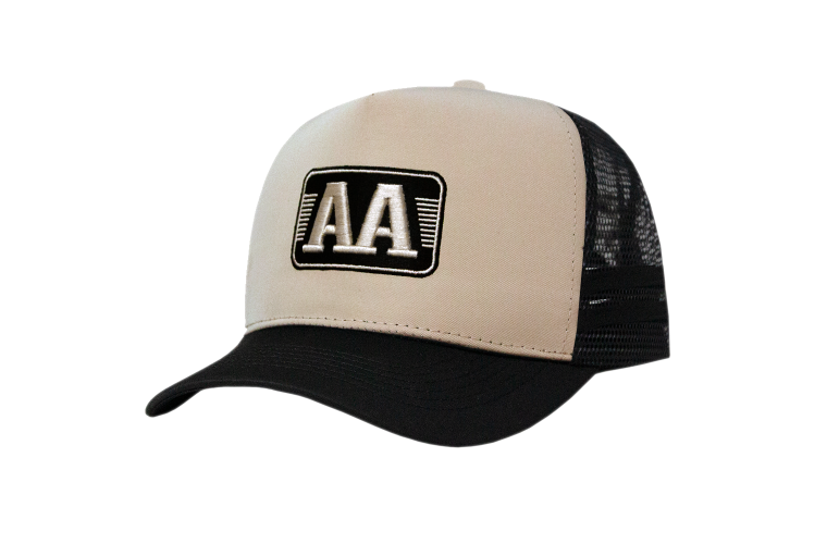 Winchester AA Bone and Black Country Trucker Cap