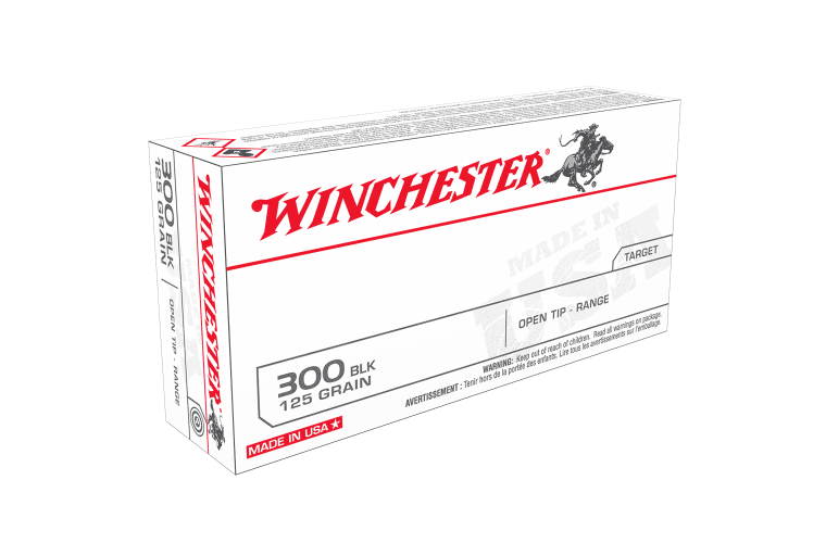 Winchester USA Value Pack 300 Black Out 125gr FMJOT