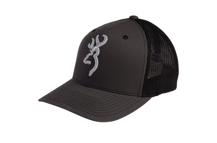 Browning Cap Colstrip Mesh Cap Charcoal S/M