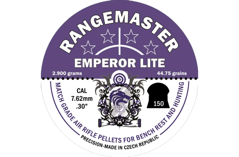 Rangemaster Emperor Lite 44gr 7.62mm .30 (150 per tin)