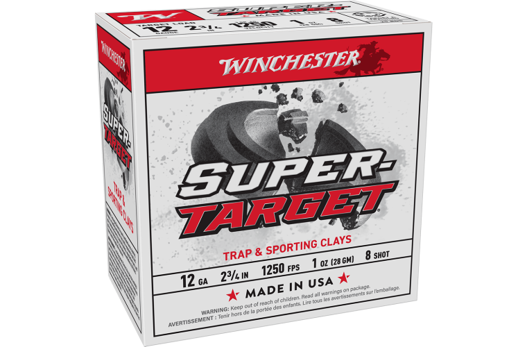 Winchester Super Target 12ga 1250fps 8 2-34/" 28gm