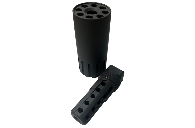 Warwick's Jacketed Muzzle Brake M14x1 BLK