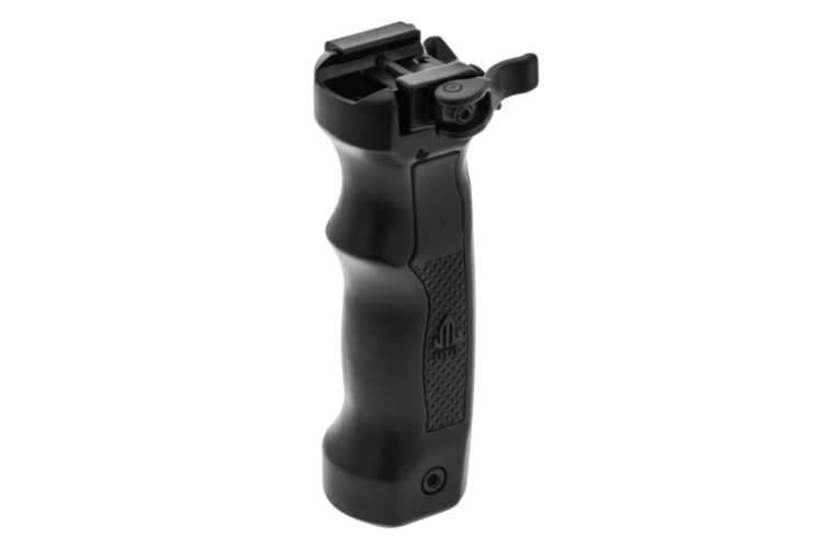 UTG D Grip Foregrip W/  Quick Release Bipod