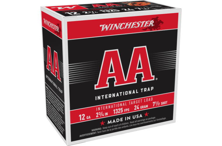 Winchester AA International 12G 1325fps 7.5 2-3/4" 24gm