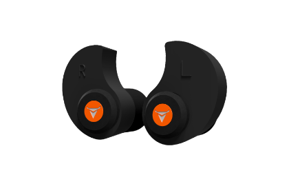  Decibullz Custom Molded Percussive Earplugs Black