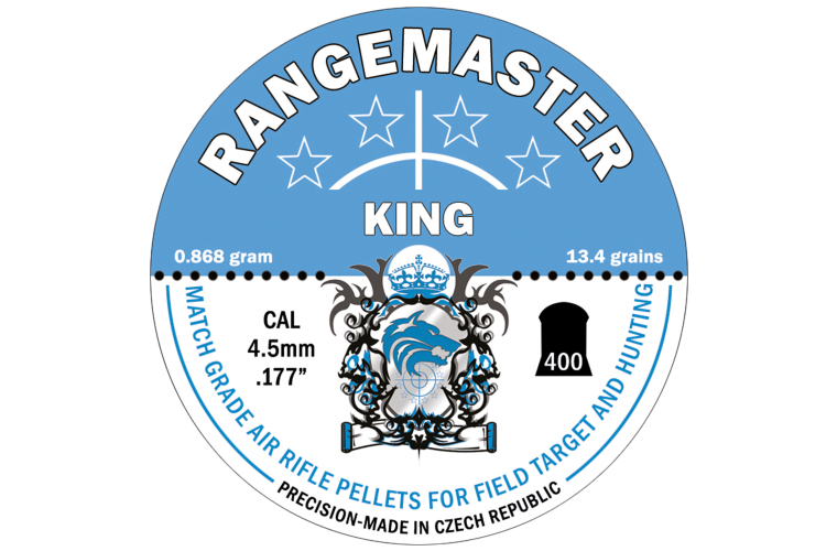 Rangemaster King 13.42gr 4.5mm  .177 (400 in tin)