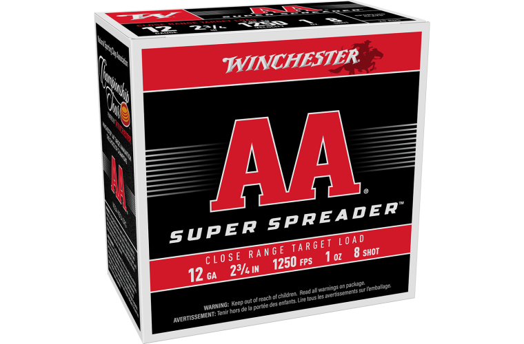 Winchester AA Super Spreader 12G 1250fps 8 2-3/4" 28gm