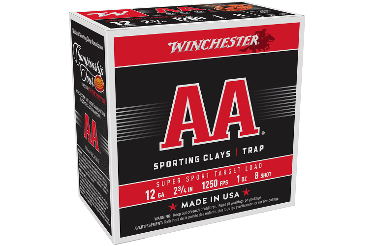 Winchester AA Super Sporting 12G 1250fps 8 2-3/4" 28gm