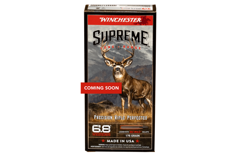 Winchester Supreme Long Range 6.8WST 175gr BC Max