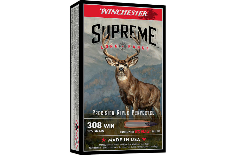Winchester Supreme Long Range 308Win 175gr BC Max
