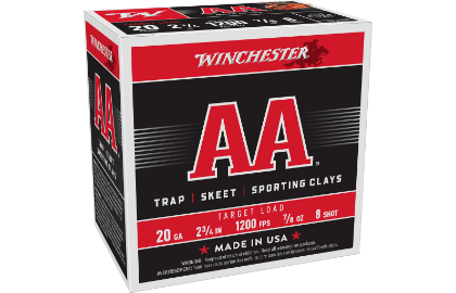  Winchester AA Target 20G 1200fps 8 2-3/4" 24gm