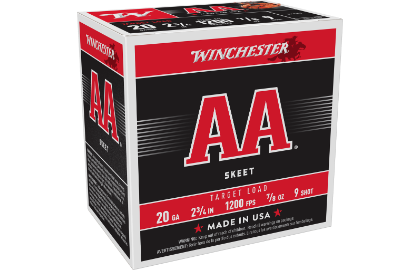  Winchester AA Target 20G 1200fps 9 2-3/4" 24gm