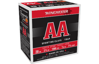  Winchester AA Super Sporting 20G 1300fps 7.5 2-3/4" 24gm