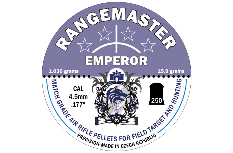 Rangemaster  Emperor 15.89gr 4.5mm .177 (250 per tin)