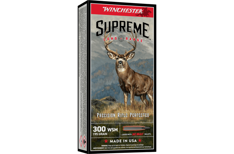 Winchester Supreme Long Range 300WSM 195gr BC Max